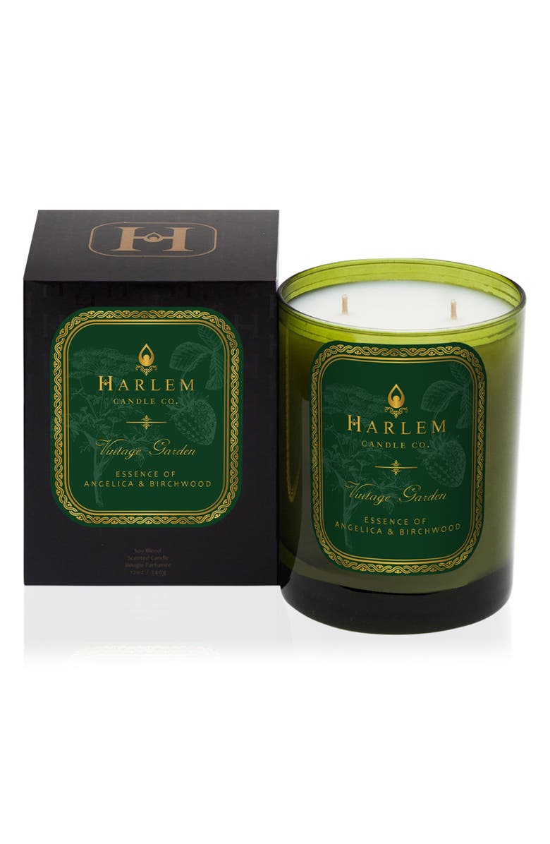 Harlem Candle Co. Vintage Garden Luxury Candle, Main, color,