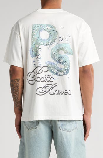 Bubbles Cotton Graphic T-Shirt