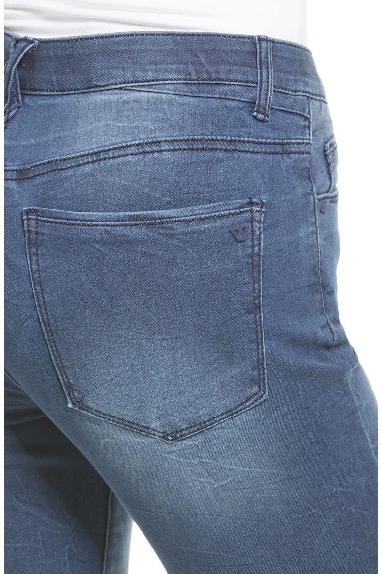 Vintage High Waist Ankle Straight Leg Jeans (Nordstrom Exclusive), Alternate, color, DARK INDIGO ARTISANAL