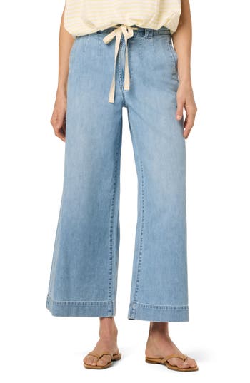 Joe's Tie Waist Ankle Denim Pants In Costa Rica