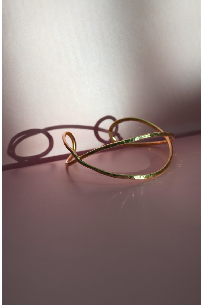 DNA Cuff, Alternate, color, 14K Yellow Gold