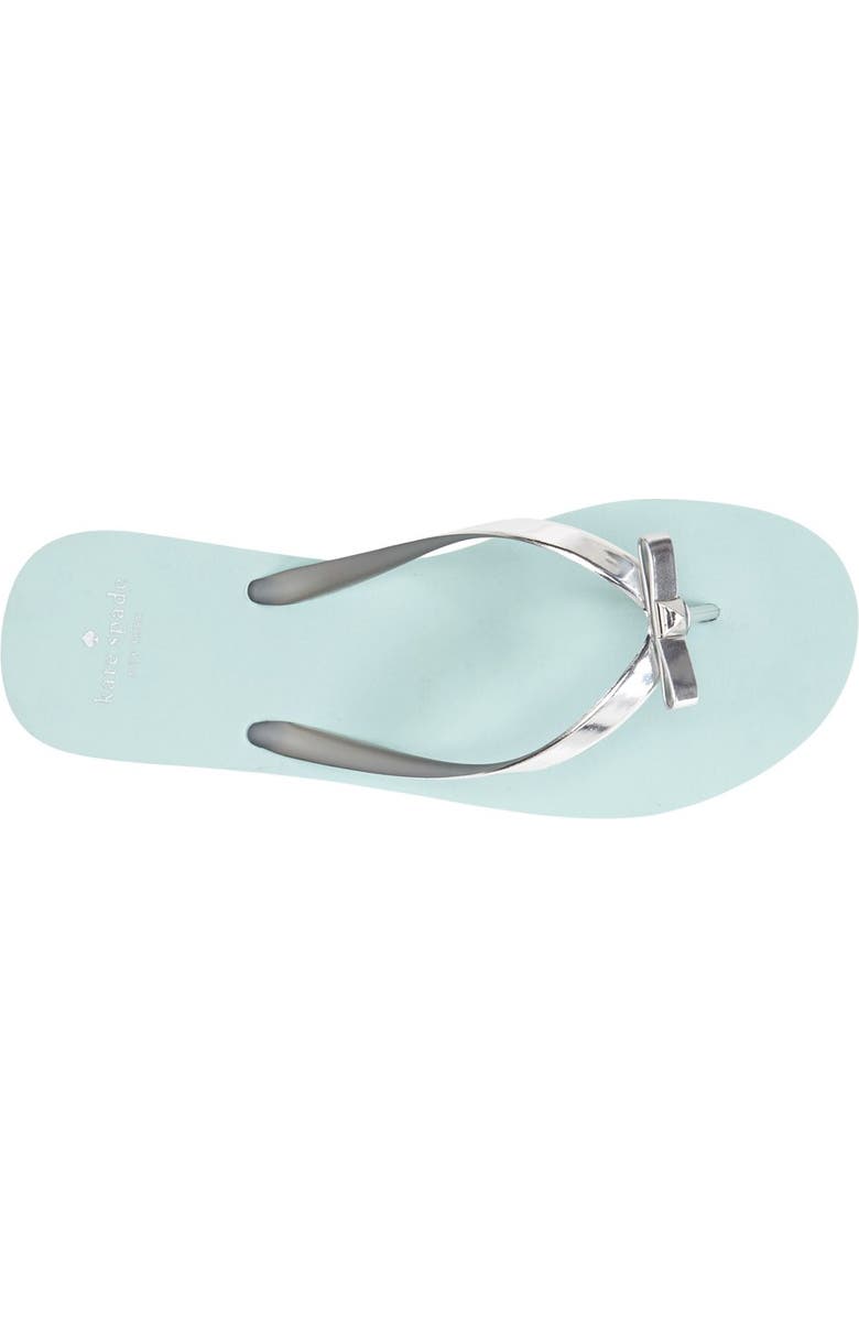 Kate Spade New York 'happily' flip flop, Alternate, color,