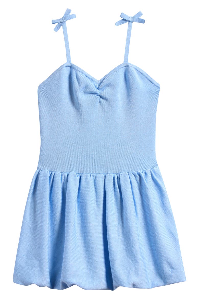 Kids' Ballet Bubble Hem Dress, Main, color, SKY BLUE