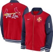 Nike Men's Nike  Red St. Louis Cardinals 2024 City Connect Authentic Collection Game Time Full-Zip Jacket