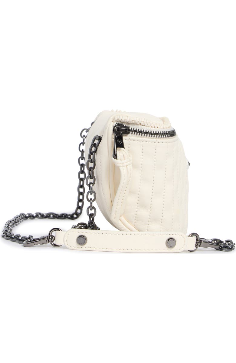 Longchamp Amazone Leather Belt Bag, Alternate, color, Ecru