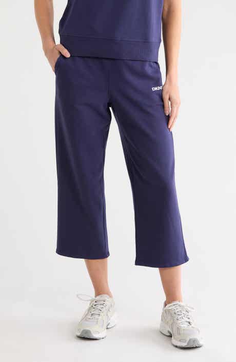 Drawstring Waist Crop Pants