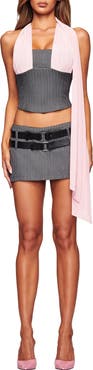 I.AM.GIA Devon Pinstripe Miniskirt