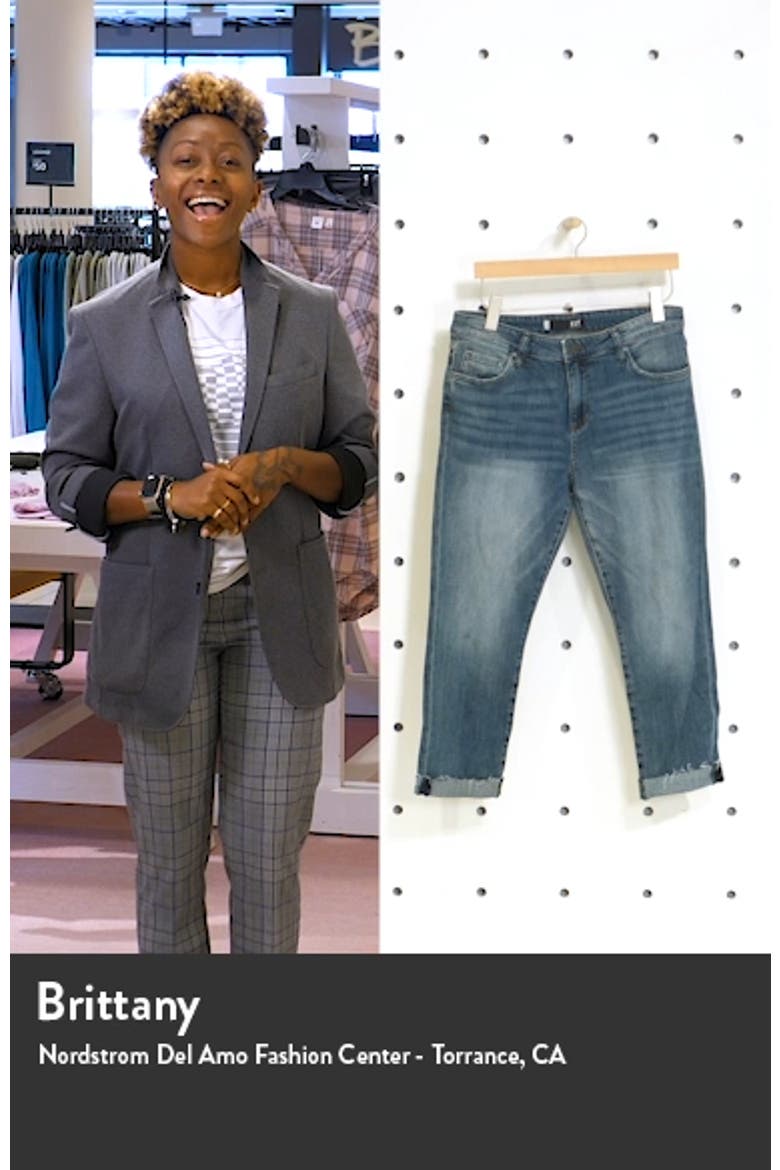 Catherine Distressed Boyfriend Jeans video