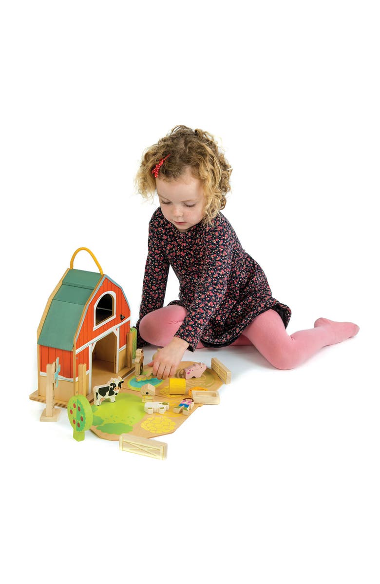 Tender Leaf Toys Baby Barn Playset, Alternate, color,