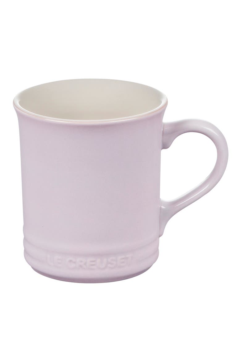 Set of Four 14-Ounce Stoneware Mugs, Main, color, SHALLOT