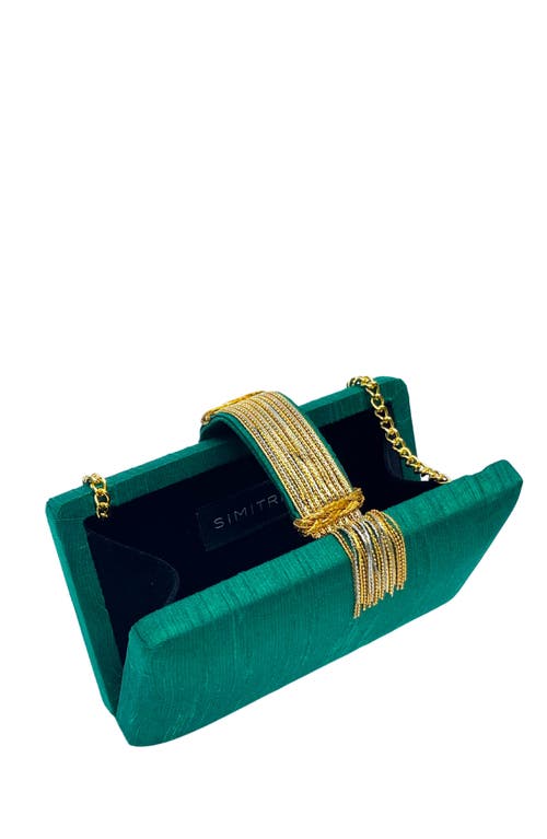 Simitri Jewel Fringe Clutch In Multi