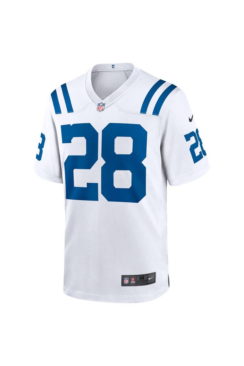 Men's Nike Jonathan Taylor White Indianapolis Colts Game Jersey, Alternate, color, White