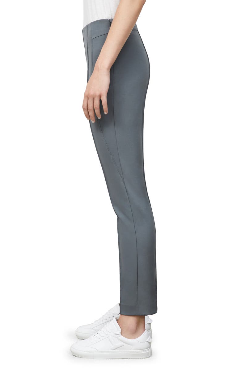 Lafayette 148 New York Gramercy Acclaimed Stretch Pants, Alternate, color, Shale