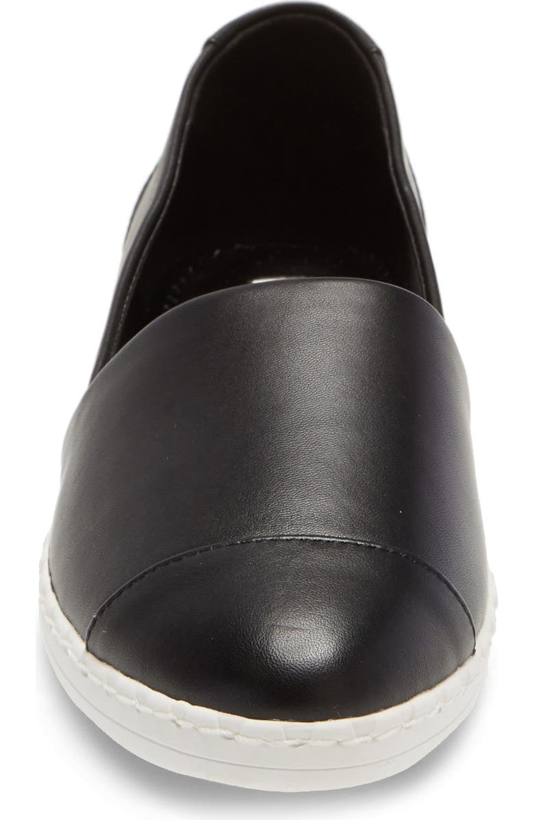 KARL LAGERFELD PARIS Chespie Cap Toe Slip-On Sneaker, Alternate, color,