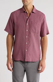 Tommy Bahama Grand View Short Sleeve Button-Up Shirt