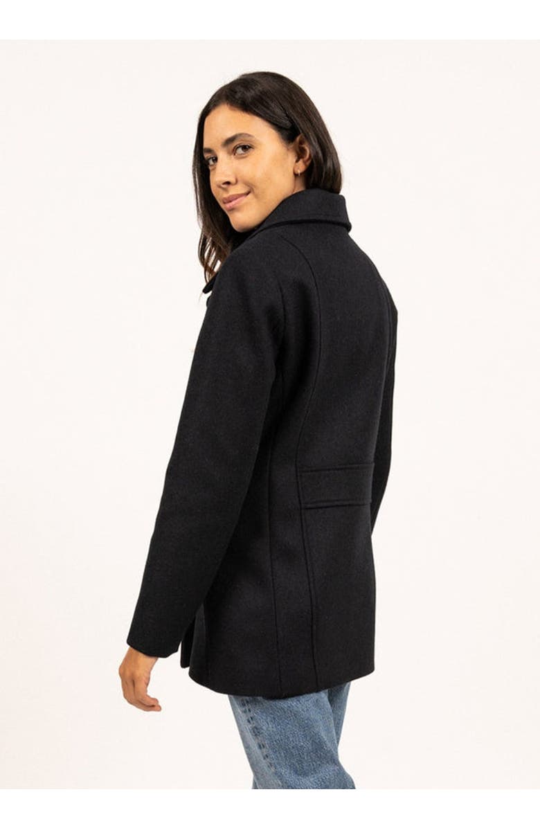 Saint James VOILURE II - Authentic French Peacoat, Alternate, color, Navy