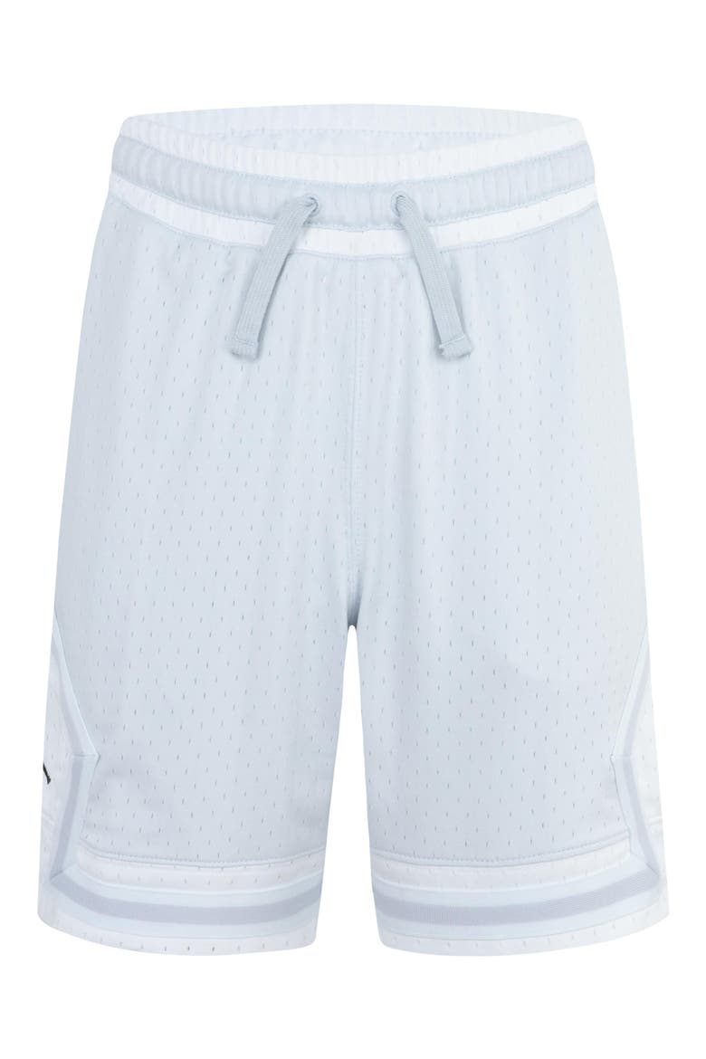 Kids' Dri-FIT Sport Diamond Mesh Basketball Shorts, Main, color, PURE PLATINUM