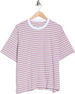 AG Karter Ex-Boyfriend Stripe Cotton T-Shirt
