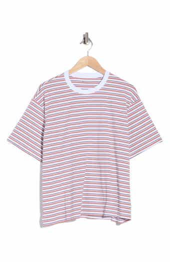 AG Karter Ex-Boyfriend Stripe Cotton T-Shirt