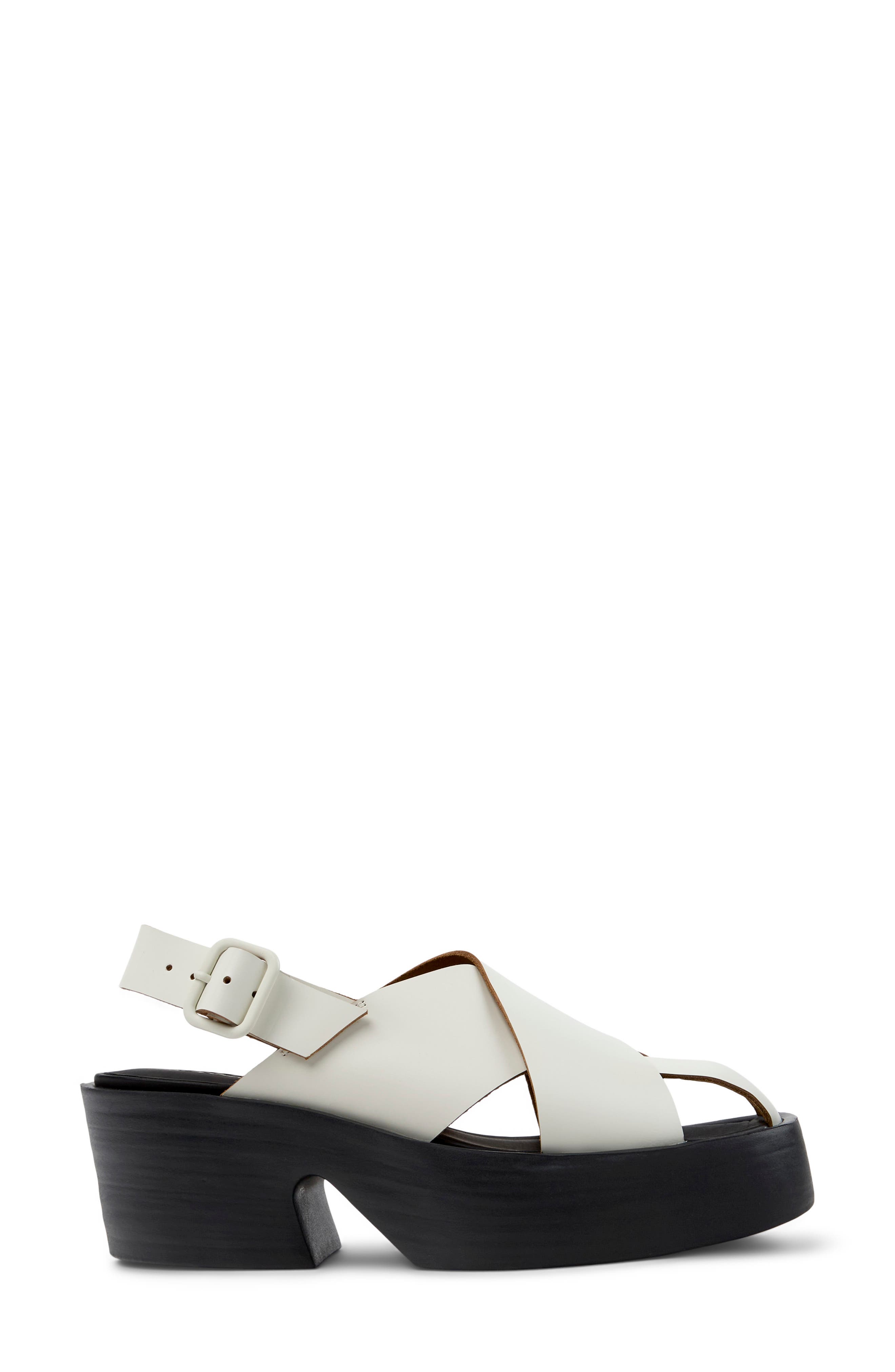 Billie Slingback Platform Sandal, Alternate, color, WHITE NATURAL