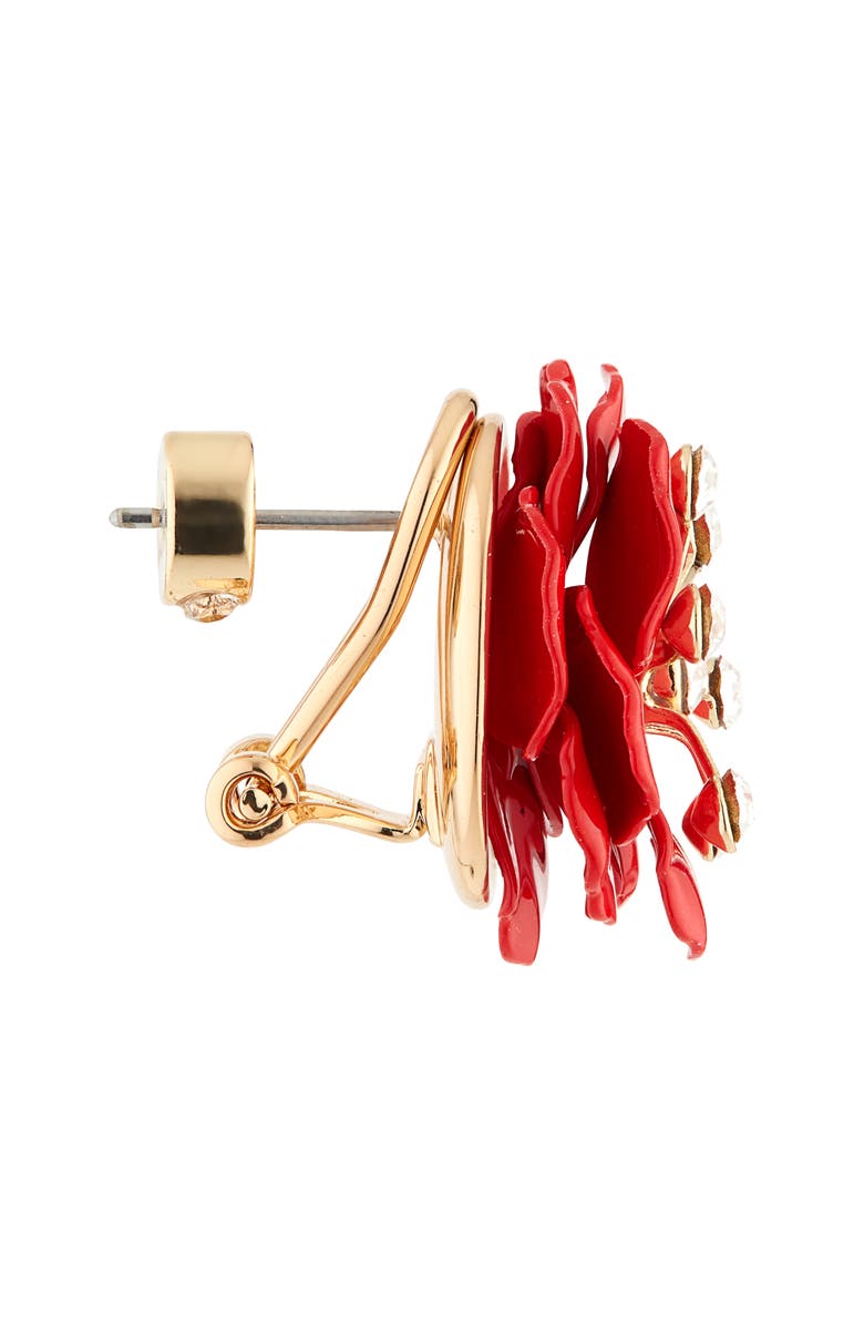 Carolina Herrera Small Flower Stud Earrings, Alternate, color, 