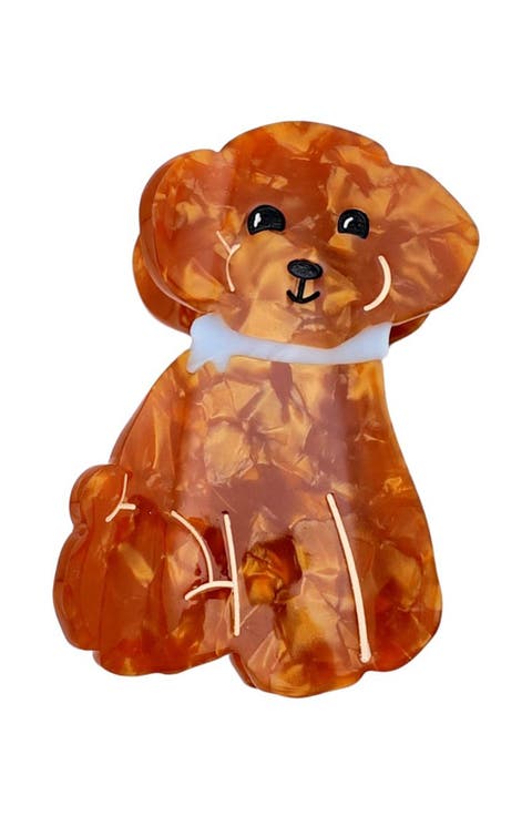 Doodle Puppy Claw Clip