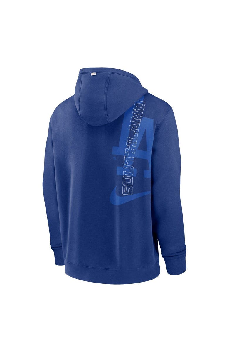 Nike Men's Nike Royal Los Angeles Dodgers Statement Ball Game Pullover Hoodie, Alternate, color, 