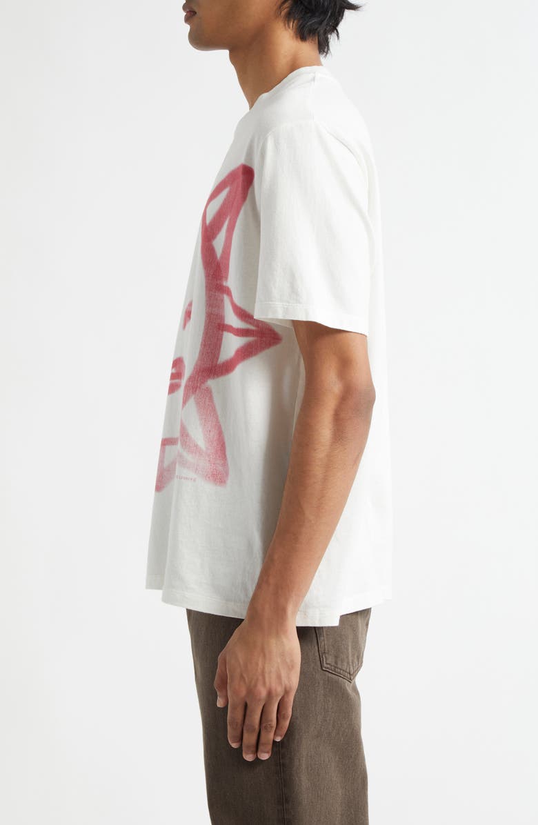 OUR LEGACY Box Squinting Sun Graphic T-Shirt, Alternate, color, 