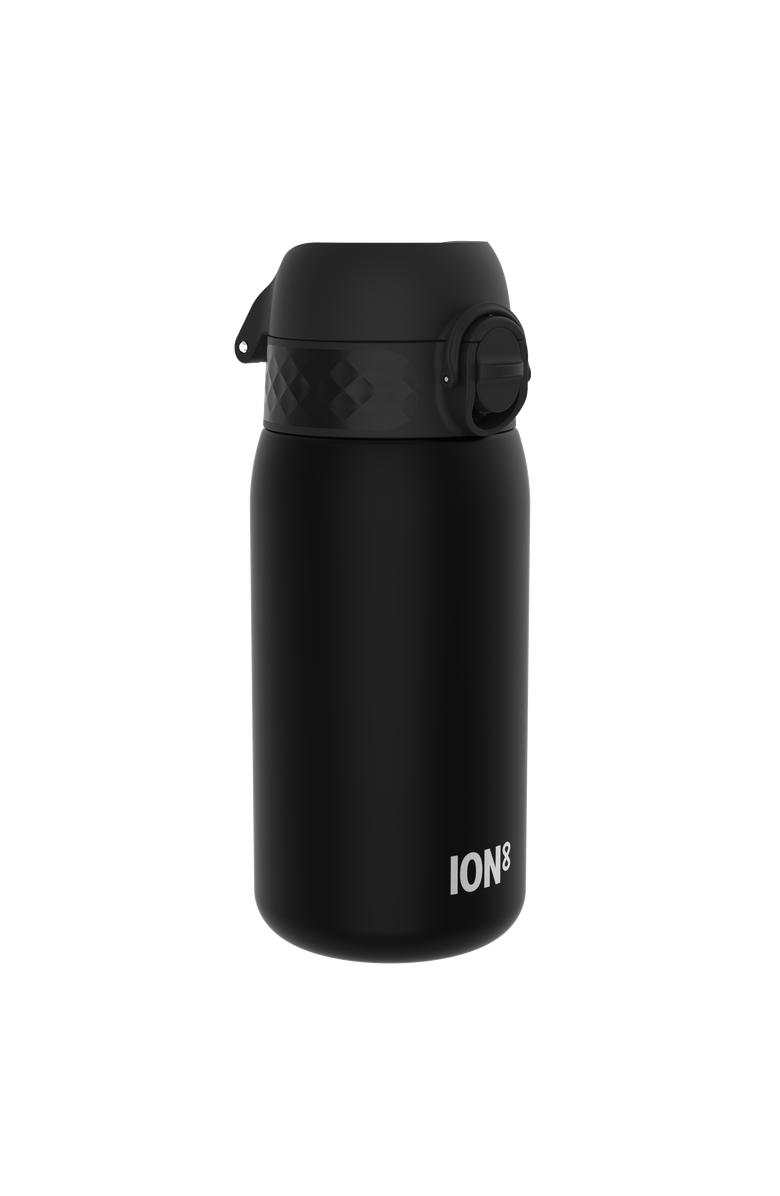 Ion8 BPA Free Recyclon Water Bottle - 12oz, Main, color, Black