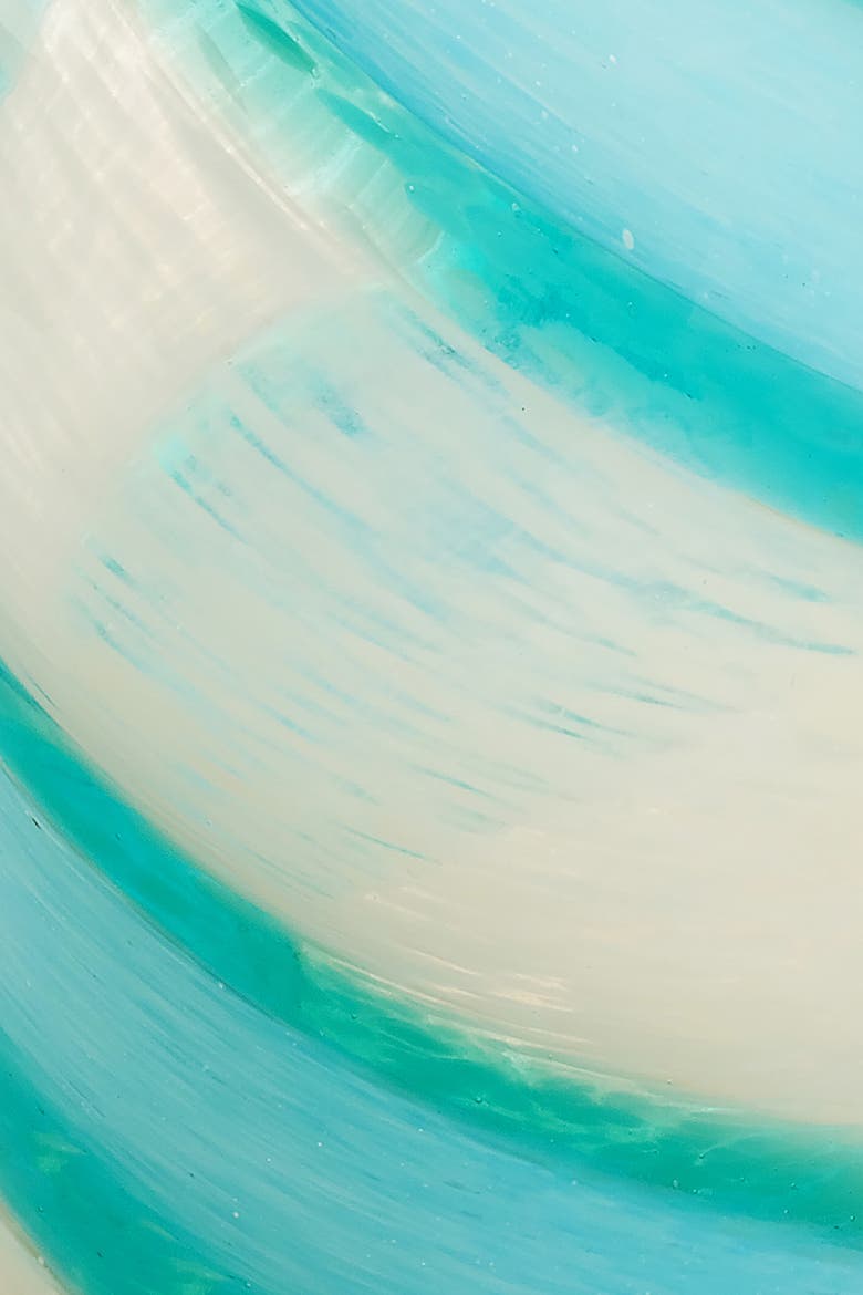 Macau Glass Vase 12 In, Alternate, color, Green