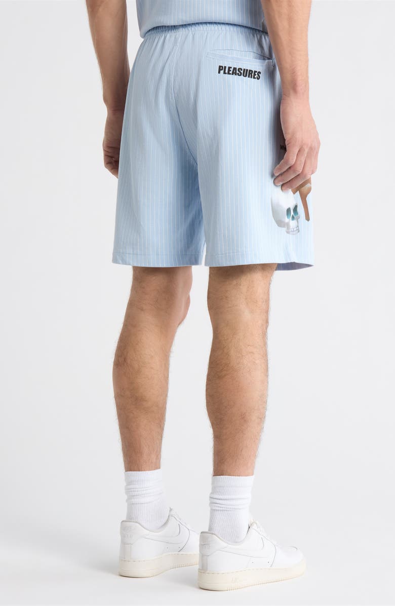 PLEASURES Pet Shorts, Alternate, color, Blue