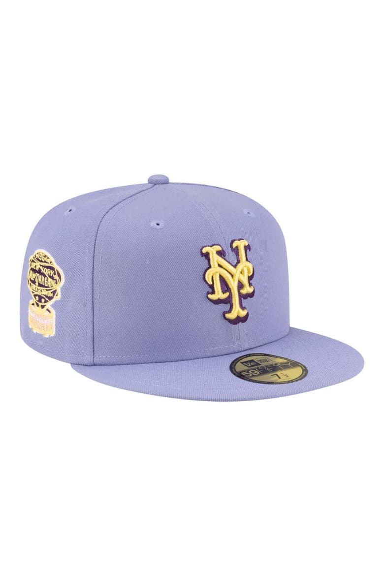 Men's New Era Light Purple New York Mets Lavender Bloom 59FIFTY Fitted Hat, Main, color, Light Purple