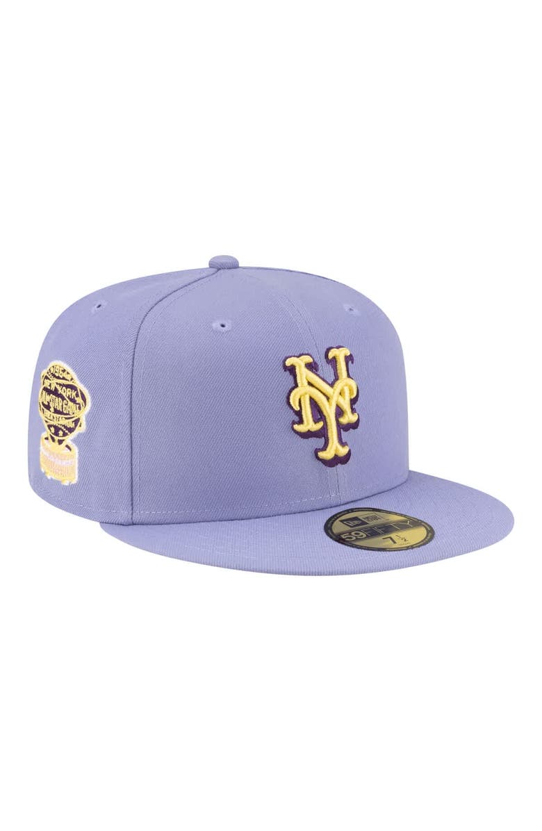 New Era Men's New Era Light Purple New York Mets Lavender Bloom 59FIFTY Fitted Hat, Main, color, Light Purple