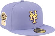 New Era Men's New Era Light Purple New York Mets Lavender Bloom 59FIFTY Fitted Hat