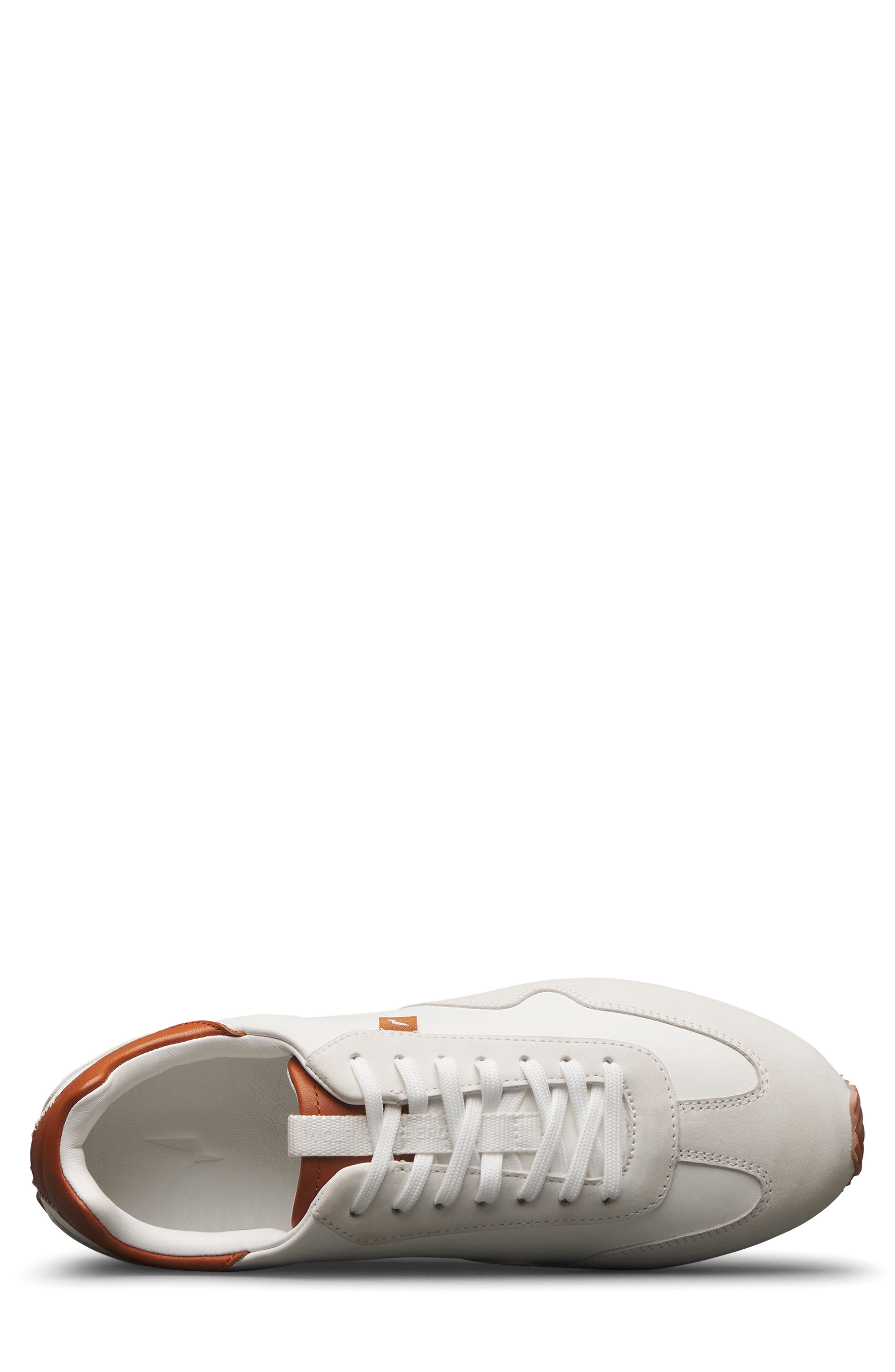 Wolf & Shepherd Pacer Lite Sneaker, Alternate, color, White Honey / White