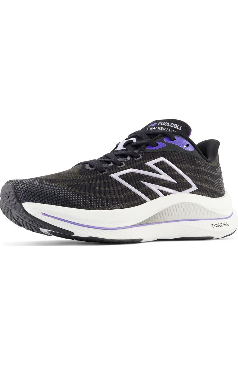 New Balance FuelCell Walker Elite Sneaker, Alternate, color, Black/ Electric Indigo