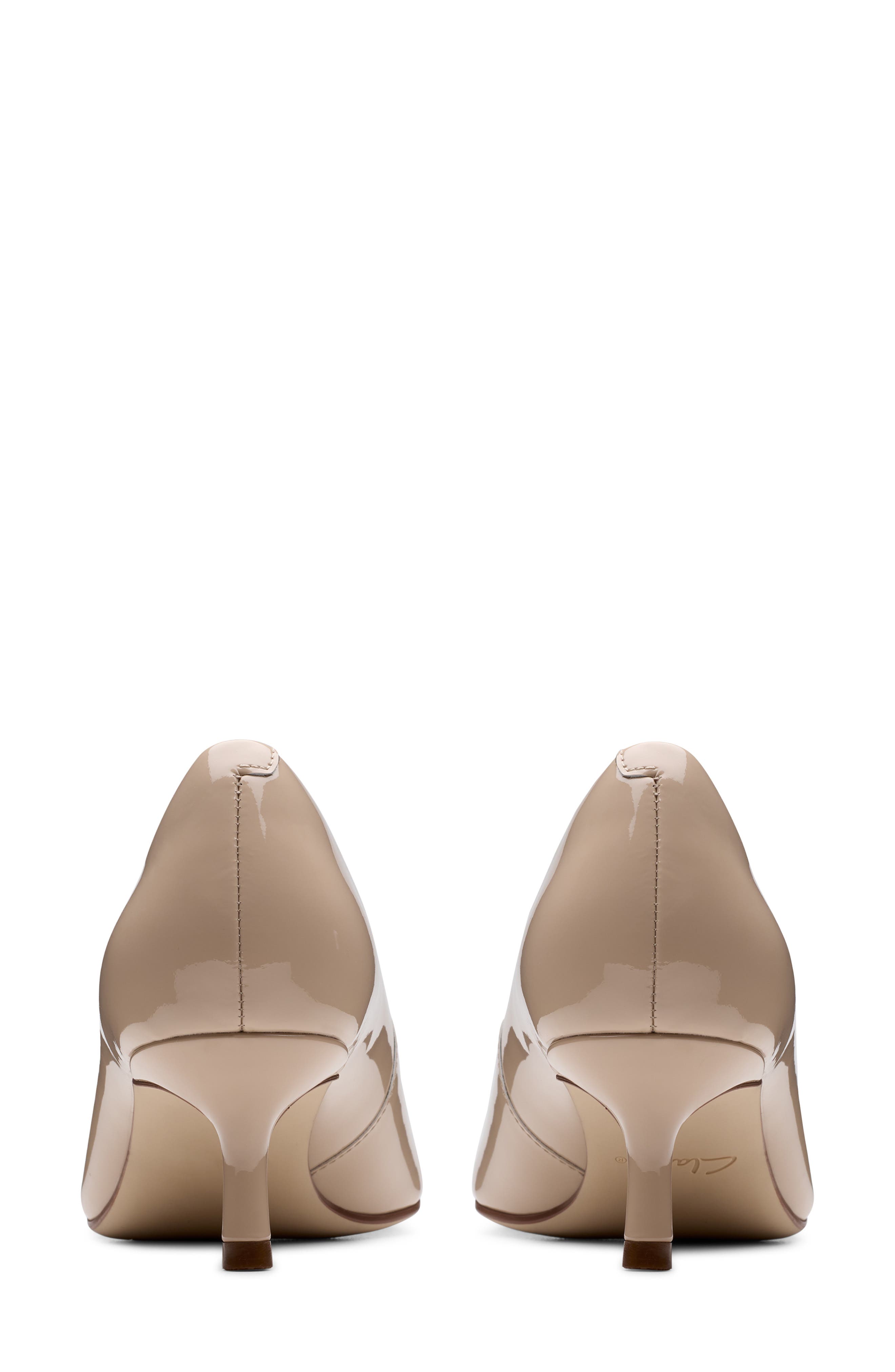 Zarey Court Pointed Toe Pump, Alternate, color, SAND PATENT