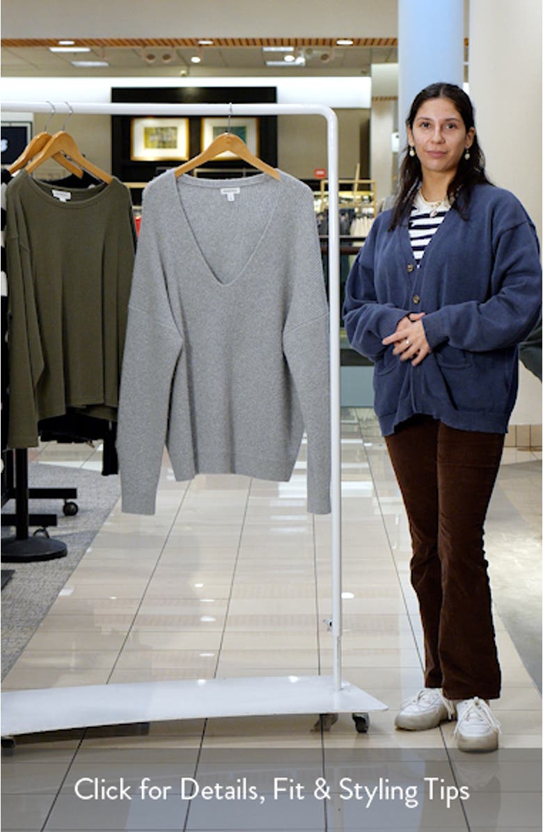 Sparkle V-Neck Sweater, sales video thumbnail