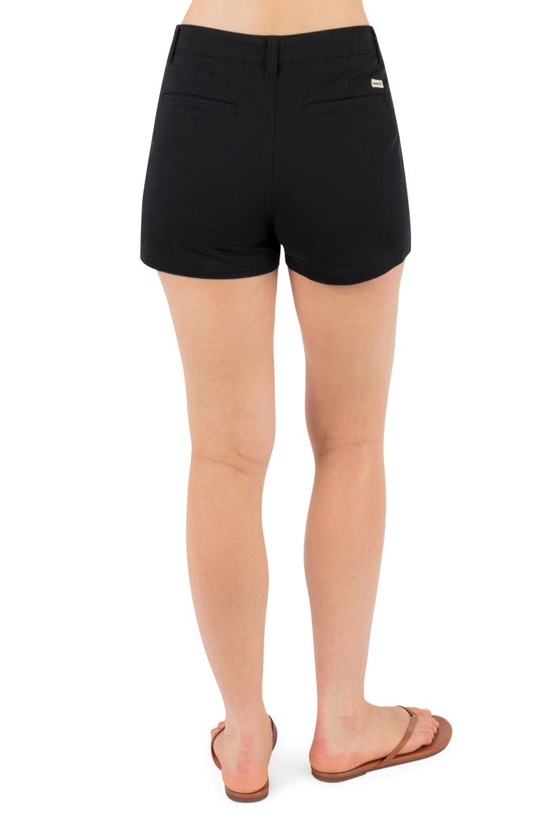 Horizon Patch Pocket Shorts, Alternate, color, BLACK