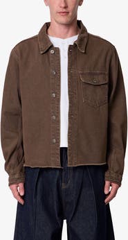 mnml Raw Hem Denim Jacket