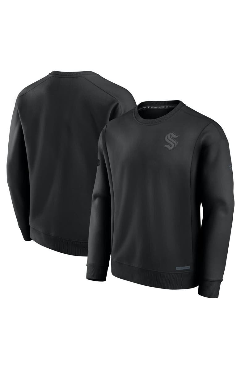 FANATICS Men's Fanatics Black Seattle Kraken Authentic Pro Road