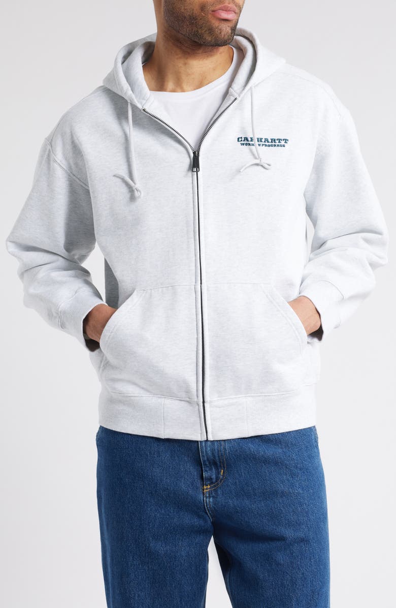 Carhartt Work In Progress Runaway Zip-Up Hoodie, Alternate, color, 