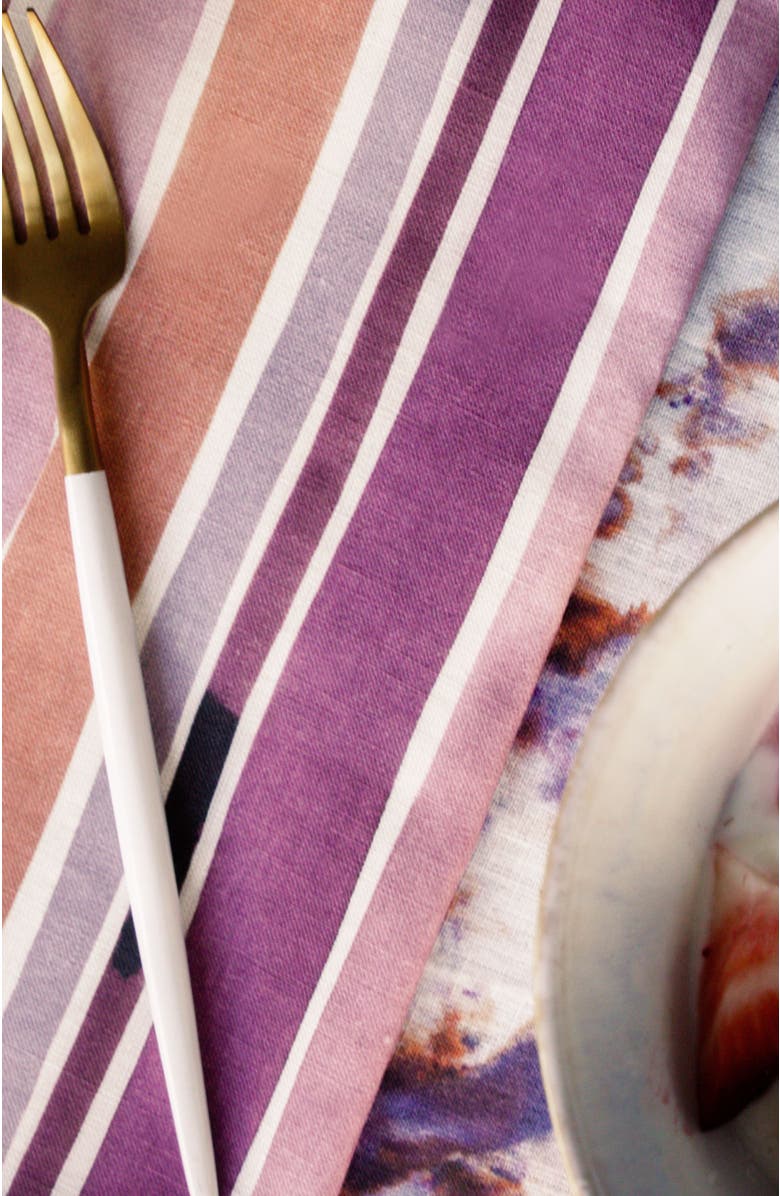 Goldie Home Lisbon Stripe Napkin Set of 4, Alternate, color,