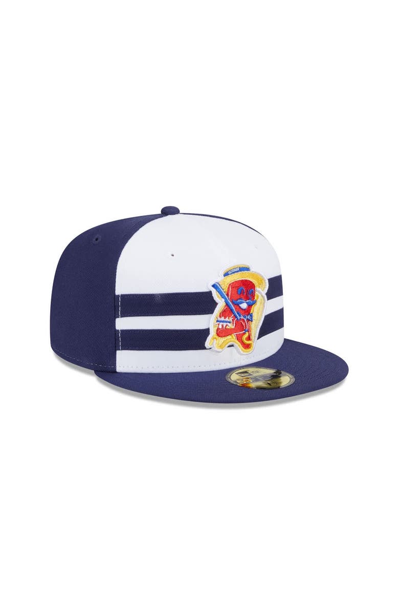 New Era Men's New Era  Navy Brooklyn Cyclones Theme Nights 59FIFTY Fitted Hat, Alternate, color, Navy