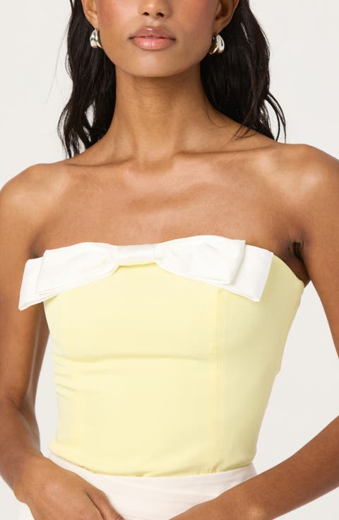 Bow Detail Tube Top