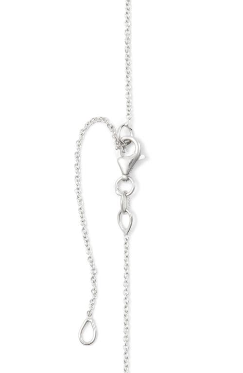 Bony Levy Diamond Pavé Initial Pendant Necklace In 18k White Gold - Z