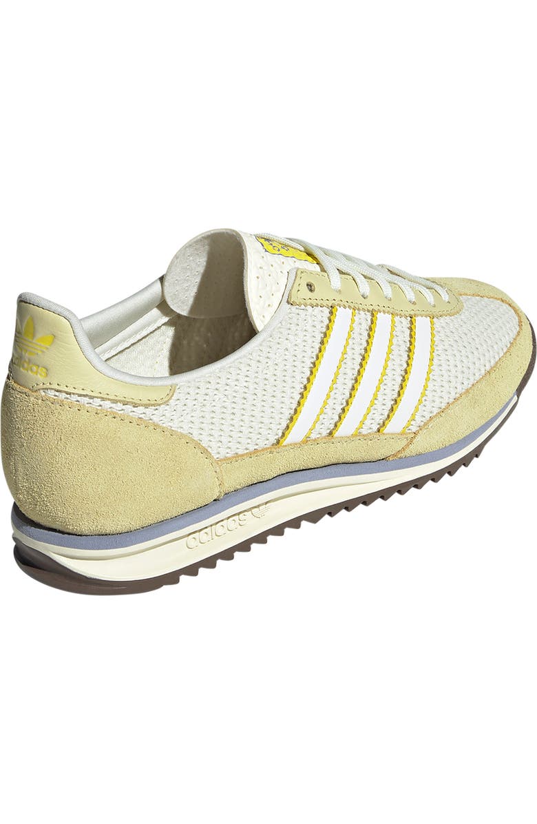adidas SL 72 Sneaker, Alternate, color, Ivory/ Yellow/ Powder Yellow