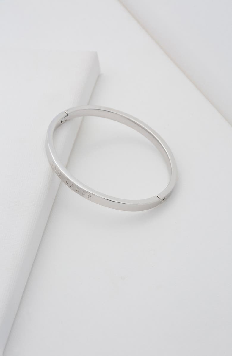 Ted Baker London Clemina Logo Hinge Bangle Bracelet, Alternate, color, 
