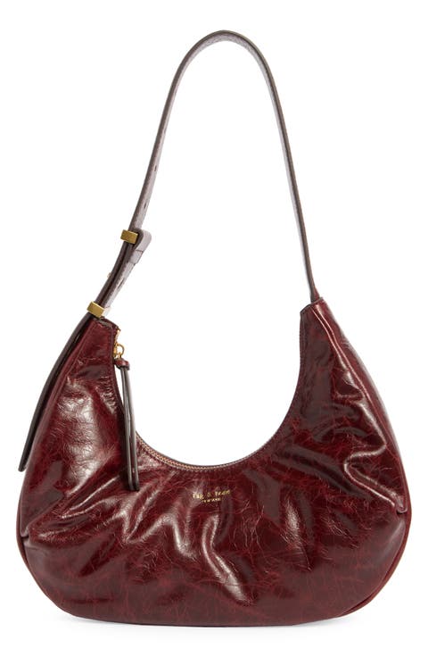 Hudson Leather Hobo Bag