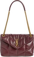 Saint Laurent Small Loulou Leather Puffer Bag